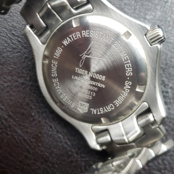 TAG HEUER Link Tiger Woods watch - Picture 7 of 8